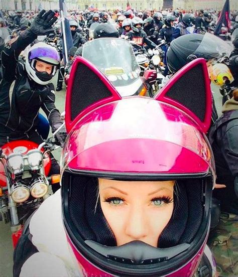 Kyt online motorcycle helmets shop. helmet girl cat ears | Casques motos, Casques, Casque helmet