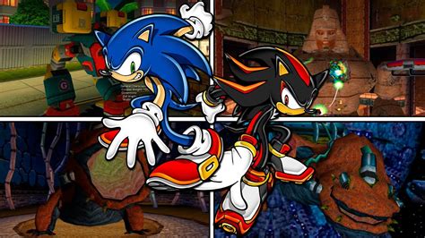 Sonic Adventure 2 Pc All Bosses No Damage Youtube