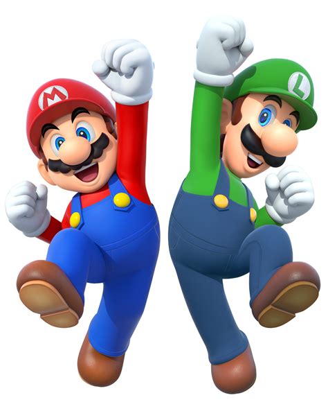 Mario And Luigi 2015 Render By Banjo2015 On Deviantart