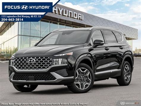 New 2023 Hyundai Santa Fe Hybrid Luxury Suv In Winnipeg 23ss72236