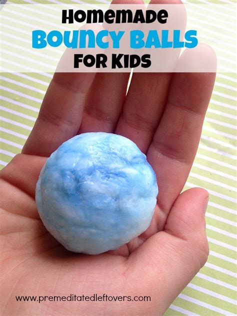 Homemade Bouncy Ball Recipe