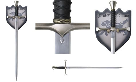 Winterfell Sword Arya Stark Watchers On The Wall Replica Prop Valar Morghulis Movie Props A