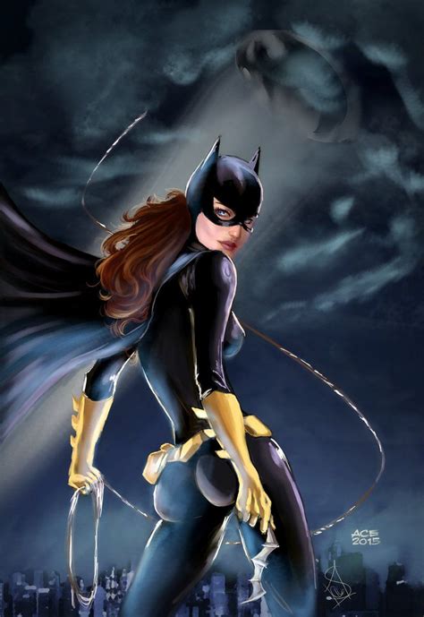 Batgirl Barbara Gordon By Forty Fathoms On DeviantArt Batgirl Art