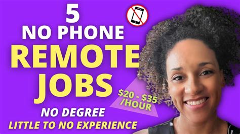 Super Easy📵 No Phone Remote Jobs Anyone Could Do No Degree High Paying Work From Home Jobs