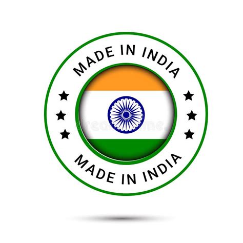 Made In India Vector Logo Stock Illustration Illustration Of Company