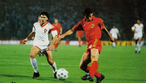 Kompany, hazard et de bruyne. Soccer Nostalgia: September 6, 1989-Belgium 3-Portugal 0-World Cup Qualifying