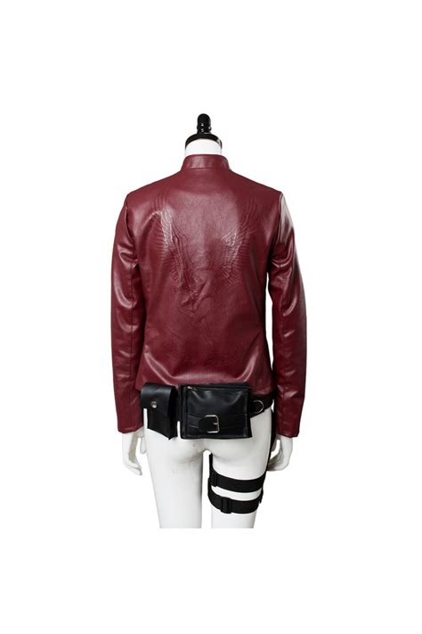 Resident Evil 2 Remake Claire Redfield Leather Jacket For Sale