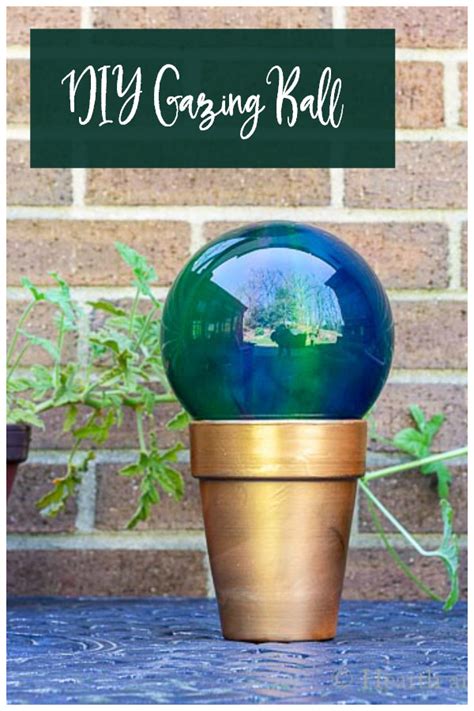 Gazing Balls You Can Make For Your Own Garden Diy Garden Projects
