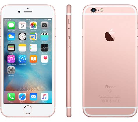 Buy Apple Iphone 6s 128 Gb Rose Gold Free Delivery Currys