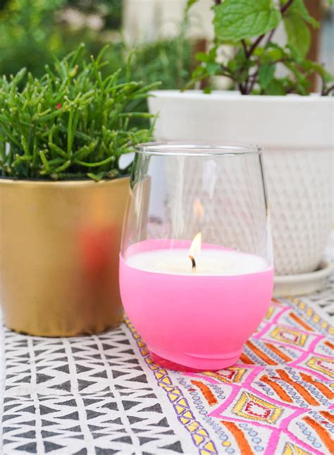 Keep The Bugs At Bay With Diy Citronella Candles Francois Et Moi