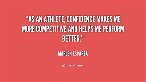 Confidence Quotes For Athletes Quotesgram