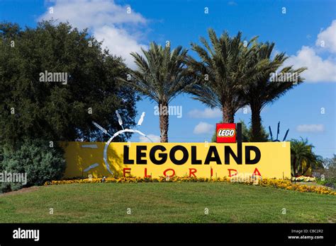 Entrance To The New As Of 2011 Legoland Theme Park Winter Haven