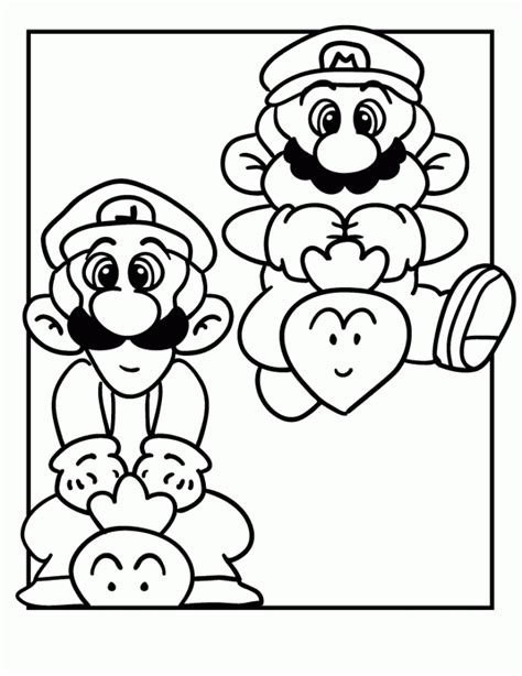 Cat colouring pages activity village. Get This Mario and Luigi coloring pages printable h41nc