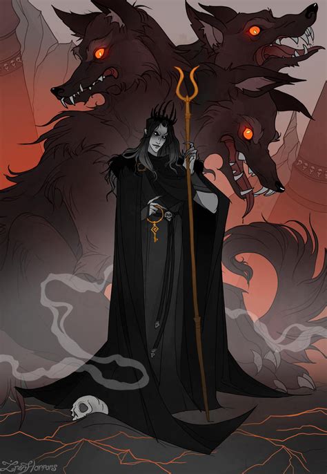 King Of The Underworld By IrenHorrors On DeviantArt In Greek Mythology Art Mythology Art