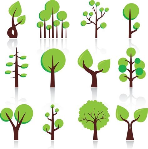 Free Vector Abstract Trees Vector For Free Download Freeimages