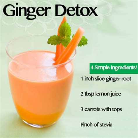 detox recipes healthy ginger recipe juice benefits drinks water juicing fitness healing tasty thursday tips monte flavia del