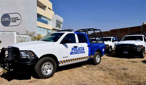 Guanajuato Equipa A La Policía Municipal Con 18 Patrullas Pick Up Revista Tyt