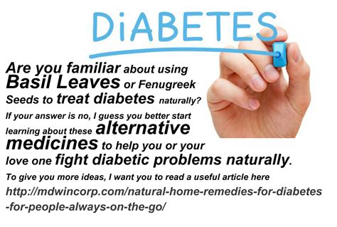 One Of The Most Complete List Of Home Remedies For Diabetes That Proven