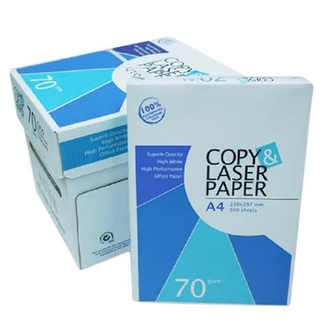 Copy Laser A4 Paper 70gsm 500 Sheets L And L Sationery