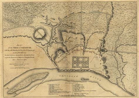 Siege Of Savannah 1779 Library Of Congress