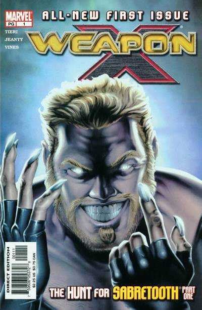 Weapon X 1 The Hunt For Sabretooth Pt 1 Issue