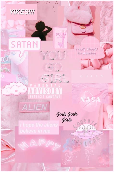 Girly Pink Aesthetic Wallpapers Wallpaper Cave