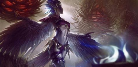 Harpy Queen Warcraft Art Fantasy Artwork Fantasy Illustration