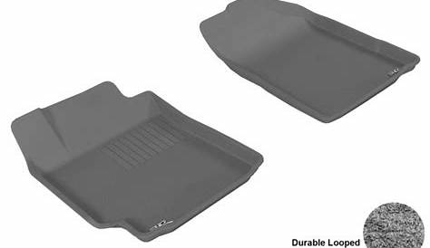 3D MAXpider 2007-2011 Toyota Camry Front Row All Weather Floor Liners