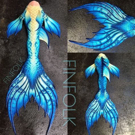 Full Silicone Mermaid Tail By Finfolk Productions Finfolk Mermaid