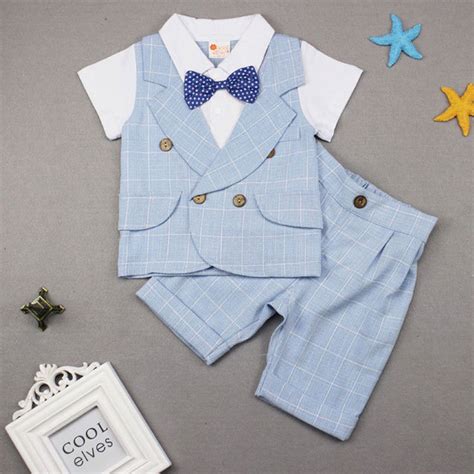 Formal Baby Boy Clothing Sets For 1 Year Birthday And Party Suits