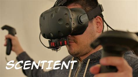A Man Wearing A Virtual Reality Headset And Holding A Video Game