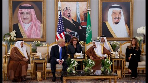 Trump Seeks To Move Past Controversies As He Lands In Riyadh