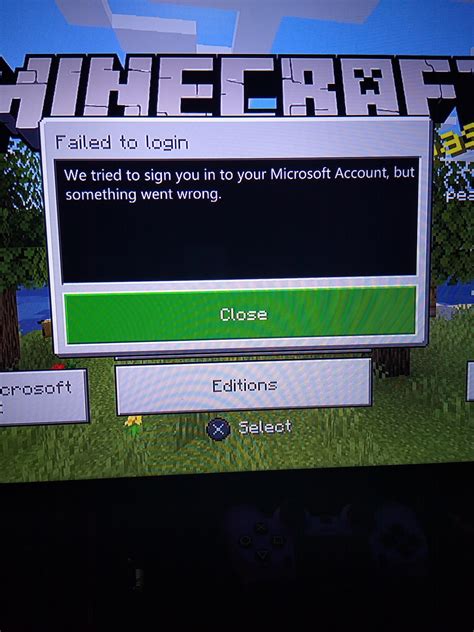 Help Minecraft Ps4 Wont Let Me Sign In My Internets Working Fine