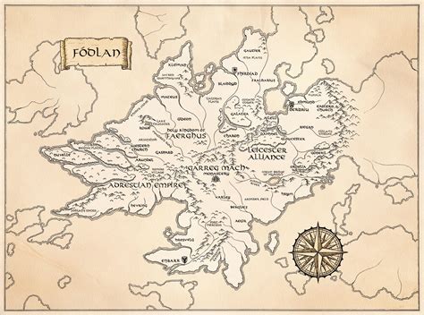 Art Oc Dandd In The World Of Fire Emblem Heres A Fódlan Map I Just