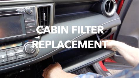 Toyota Tundra Changing Cabin Air Filter