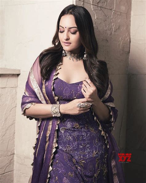 Actress Sonakshi Sinha Hot And Traditional Stills Styled By Mohit Rai