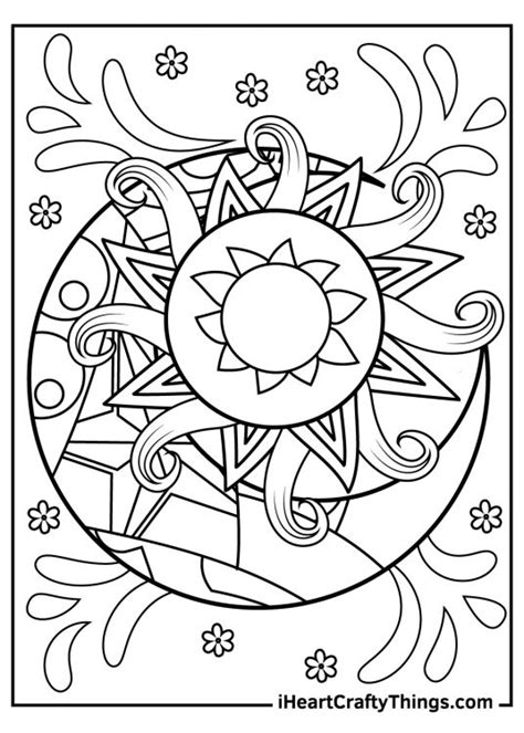 Sun And Moon Coloring Pages (Updated 2022)