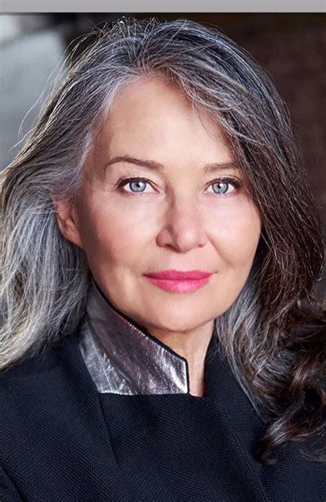 Stunning Look Silver Haired Beauties Grey Hair Inspiration Grey