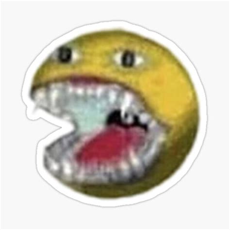 Cursed Emoji Xok Sticker For Sale By Donut4490 Redbubble