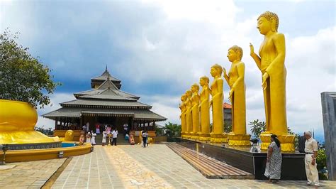 A Beautiful Buddhist Temple On A Hill Nelligala International