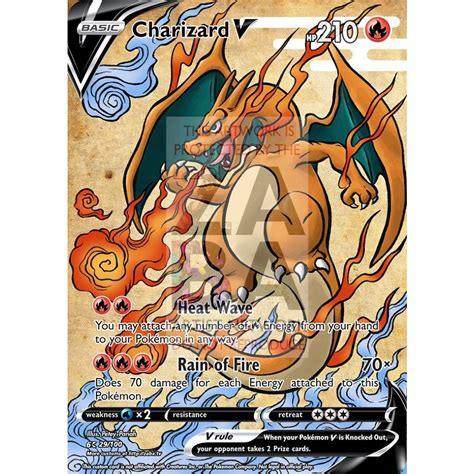 Charizard Tattoo Pokemon Cards Japanese Style Card Art Holographic
