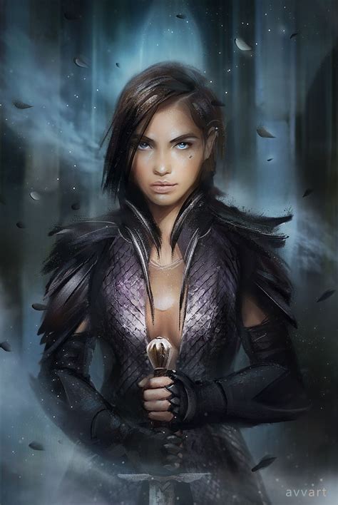 Ice By Avvart Warrior Woman Fantasy Art Women Fantasy Women