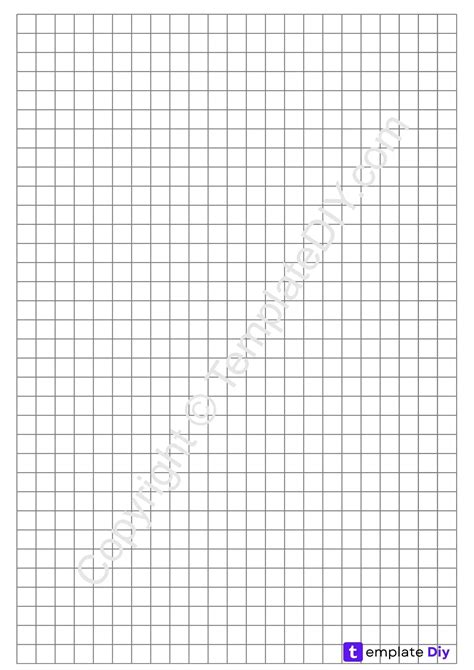 Full Page Graph Paper Grid Paper Printable Template In PDF Paper