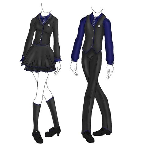 Uniform Ravenclaw By Kaoticdragonflyer Deviantart Com On Deviantart Slytherin Fashion
