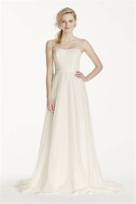 The 8 royal wedding guest pieces you can actually buy. Galina Strapless Polka Dot A-Line Wedding Dress Style WG3764