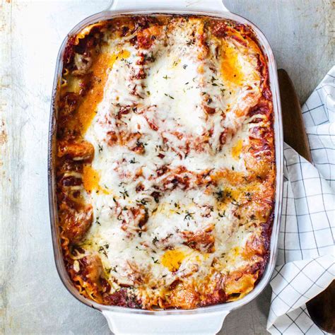 easy vegetarian lasagna recipes