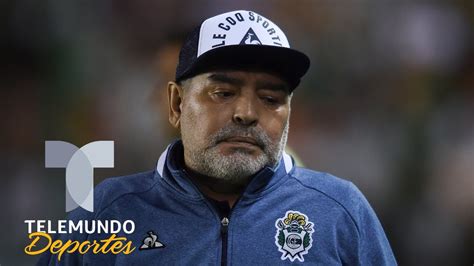 La Escalofriante Confesión Que Maradona Hizo Sobre Su Muerte Telemundo Deportes Youtube
