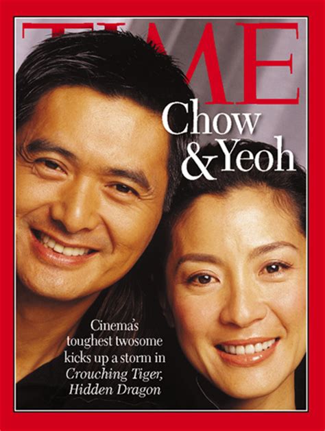 Time Magazine Cover Chow Yeoh July Michelle Yeoh Chow Yun Fat Movie