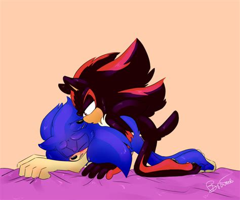 Rule 34 Anal Browniec137 Gay On All Fours Shadow The Hedgehog Sonic