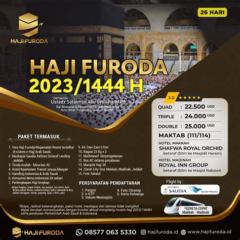 Haji Furoda 2023  Gambaran